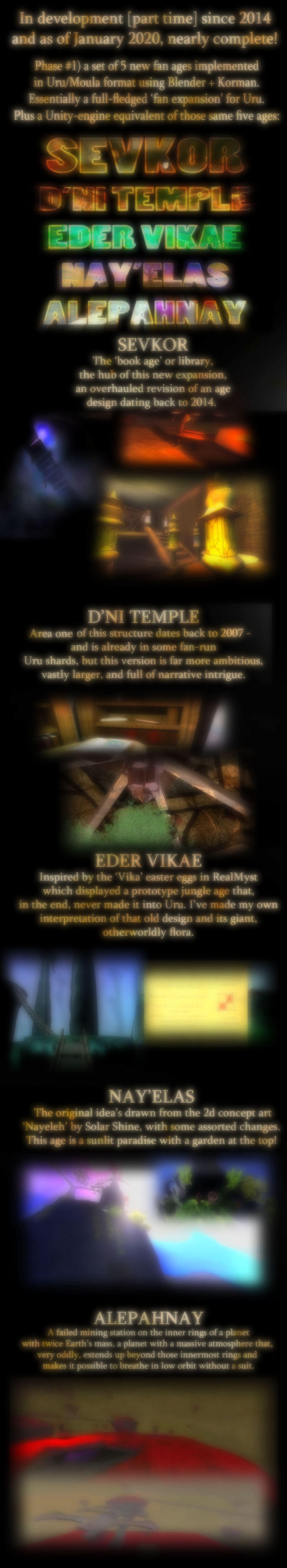 Myst Online Uru Live again fan ages